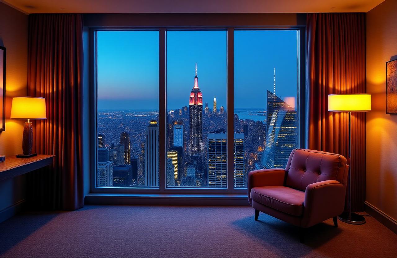 Luxury Manhattan Suite View